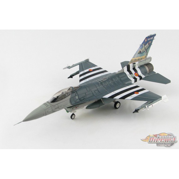Lockheed F-16AM Fighting Falcon - Belgian Air Force, D-Day 75th Anniversary 2019 - Hobby Master 1/72 HA3879 -  Passion Diecast 