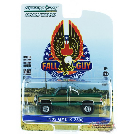 Fall Guy Stuntman Association - 1982 GMC K-2500  Hollywood Series 26  1/64 GREENMACHINE  44860 FGR