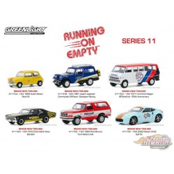 Running on Empty Series 11 Assortiment  1-64 greenlight - 41110  -  Passion Diecast