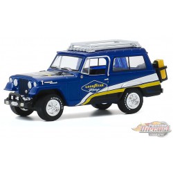 Jeep Jeepster Commando Off-Road - Goodyear Racing  - Running on Empty Series 11 - greenlight 1-64  - 41110 B - Passion Diecast