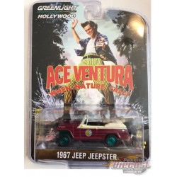 1967 Jeep Jeepster Convertible - Ace Ventura: When Nature Calls (1995) -Hollywood Série 28 - 1-64  GREENMACHINE 44880 FGR