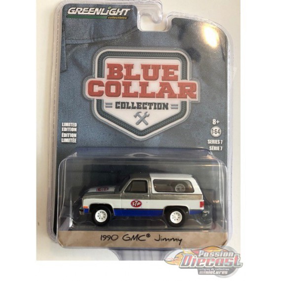 1990 GMC Jimmy STP - Blue Collar  Series 7 -GREENMACHINE 1/64, 35160 DGR