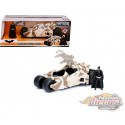 The Dark Knight Batmobile Camouflage with Batman Figure -  Jada 1/24 - 98543