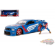 2006 Ford Mustang GT with Captain America Figure  -Marvel Avengers  -  Jada 1/24 - 31187 - Passion Diecast 