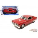 1970 Chevrolet Nova SS Rouge  - Maisto 1/18 - 31132 RD