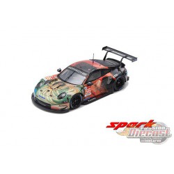 Porsche 911 RSR No.56 Team Project 1 Winner LMGTE Am class 24H Le Mans 2019 - SPARKY 1/64 - Y142B - Passion Diecast 