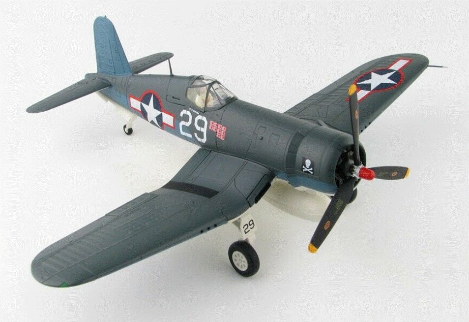 Details about   De Agostini 1/72 F4U Corsair Airplane White 29 USN VF-17 Jolly Rogers 