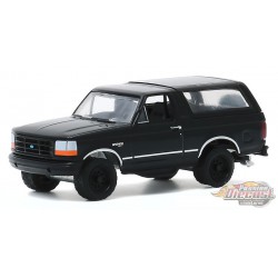 1994 Ford Bronco  - Black  Bandit  Series 23,  1-64 Greenlight 28030 F  Passion Diecast