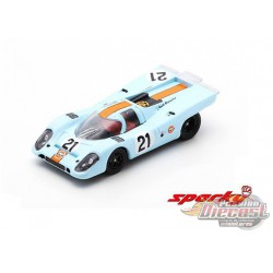 Porsche 917 K No.21 24H Le Mans 1970 P. Rodríguez - L. Kinnunen - SPARKY 1/64 - Y143B - Passion Diecast 