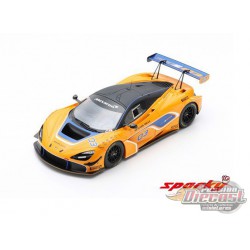 McLaren 720S GT3 2019 Orange - SPARKY 1/64 - Y175B - Passion Diecast