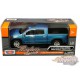 2019 GMC Sierra 1500 Denali Crew Cab Bleu Métallisé - Motormax 1/27 - 79362 BL - Passion Diecast 