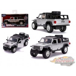 2020 Jeep Gladiator Silver - Fast & Furious 9  -  Jada 1:32  - 32031 - Passion Diecast 