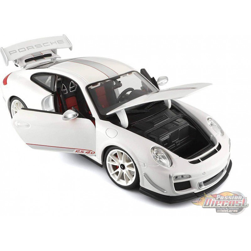 Bburago BU11036BK PORSCHE 911 GT3 RS 4.0 2012 BLACK 1:18 Modellino