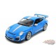 Porsche 911 GT3 RS 4.0 - Bleu avec bande argentée - 1-18 Bburago 18-11036 BL -  Passion Diecast 