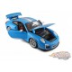 Porsche 911 GT3 RS 4.0 - Bleu avec bande argentée - 1-18 Bburago 18-11036 BL -  Passion Diecast 