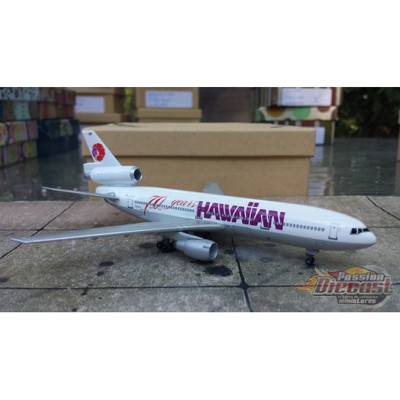 Dragon Wings 1/400 McDonnell Douglas DC-10-10 Hawaiian Airlines / N68060 / No Box - Passion Diecast