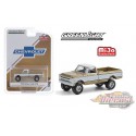(Web Only) 1969 Chevrolet K10 Pickup Truck 4x4 -  Gold & White  - greenlight 1/64 - MiJo Exclusives - 51336