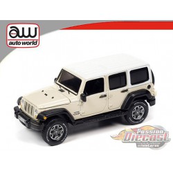 Jeep Wrangler JK Unlimited Sport Beige - Auto World 1:64 Premium - AWSP054 B Passion Diecast 
