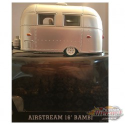 Roulotte Airstream 16 Bambi Sport Silver  GREENMACHINE 1/24 18224GR