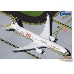 Gulf Air Boeing 787-9 A9C-FG / 70th Anniversary Retro Livery - Gemini Jets 1/400 - GJGFA1909 - Passion Diecast 