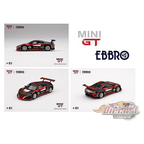 Honda NSX GT3 No34 2018 Suzuka 10Hr Modulo Drago Corse Racing - MINI GT /  1:64 - Ebbro - MGT00061 L - Passion Diecast