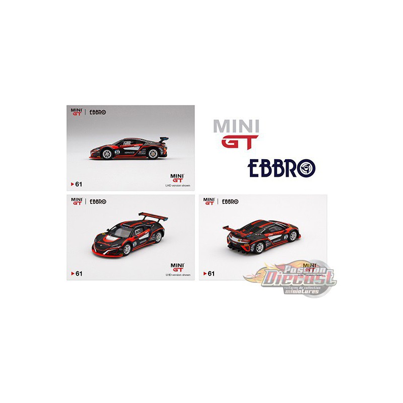 Honda NSX GT3 No34 2018 Suzuka 10Hr Modulo Drago Corse Racing - MINI GT /  1:64 - Ebbro - MGT00061 L - Passion Diecast