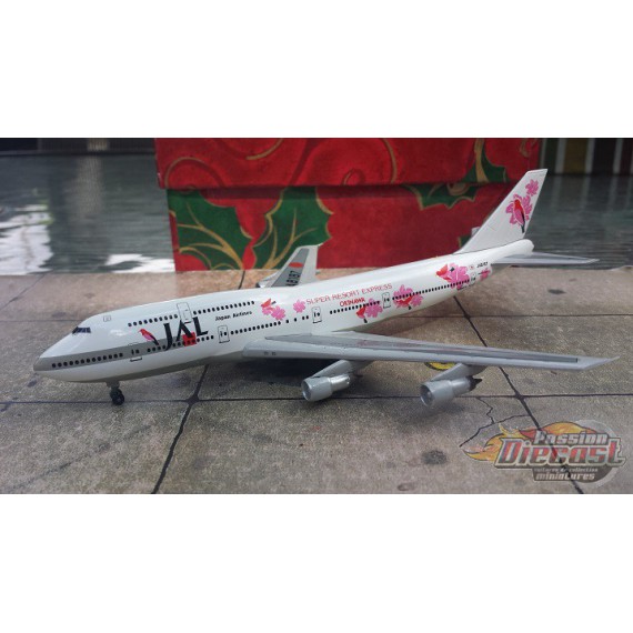 Dragon Wings 1/400 Boeing 747-300 Japan Airlines Okinawa / JA8187 / NO BOX - Passion Diecast