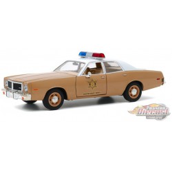 1975 Dodge Coronet - Choctaw County Sheriff  -  Greenlight 1/24 , 84097 - Passion Diecast 