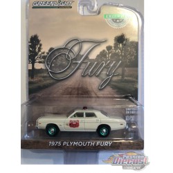 1975 Plymouth Fury - Atlanta, Georgia Police - GREENMACHINE 1/64   Hobby Exclusif - 30174GR