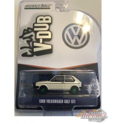 1980 Volkswagen Golf GTI - Alpine White - Club Vee-Dub Series 11  - GREENMACHINE 1/64  - 30000 FGR