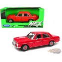 (web only) 1973  Mercedes Benz 220  Rouge   - Welly 1/24 - 24091 RD