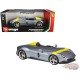 Ferrari Monza SP1 Argent avec bandes jaunes - Bburago  1/18  - 18-16013 - Passion Diecast 