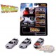Delorean Time Machine - Retour vers le futur  Ensemble de Trois -  Jada Nano - 31583 - Passion Diecast
