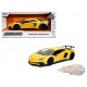 Lamborghini Aventador SV  Yellow  "Hyper-Spec" - Jada 1/24 - 32258 - Passion Diecast 