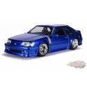 1989 Ford Mustang GT  Blue   "Bigtime Muscle" - Jada 1/24 - 31863