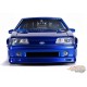 1989 Ford Mustang GT  Bleu   "Bigtime Muscle" - Jada 1/24 - 31863 - Passion Diecast 