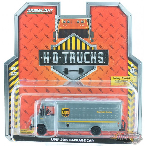 United Parcel Service (UPS) -  Véhicule de livraison de Colis  - H.D. Trucks  Series 17  1/64 GREENMACHINE 33170 CGR