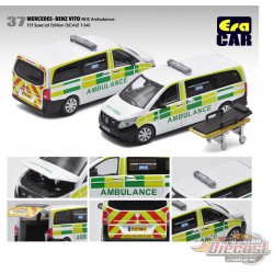 Mercedes-Benz Vito NHS Ambulance  - Era Car  1/64 - MB20VITRF37 -  Passion Diecast 