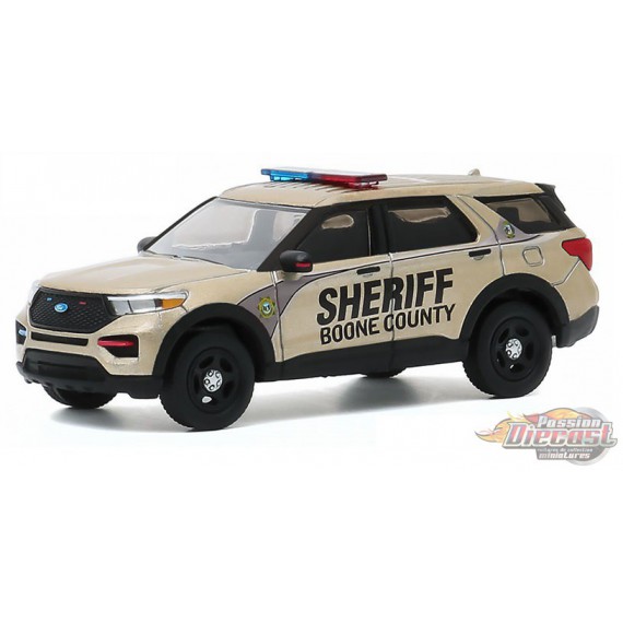 2020 Ford Police Interceptor - Boone County Sheriff’s -  Anniversary Collection 11 - 1,64 greenlight - 28040 E - Passion Diecast
