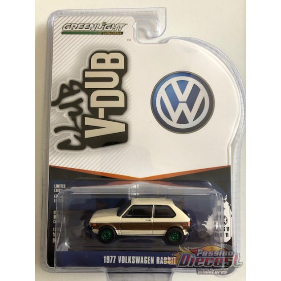 1977 Volkswagen Rabbit with Woody Graphics - Club Vee-Dub Series 11  - GREENMACHINE  1/64  - 30000 EGR