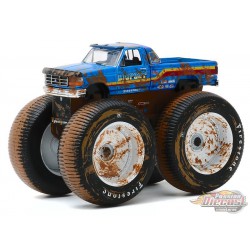 Bigfoot No 7 - 1996 Ford F-250 Monster Truck (Dirty Version) - Kings of Crunch Series 7-  1-64 Greenlight 49070 F