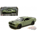 2018 Dodge Challenger SRT Hellcat Widebody Green - Motormax 1/24 - 79350 GR