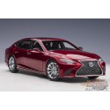 Lexus LS 500h Morello Red Metallic Black Interior - AUTOart 1/18 - 78869