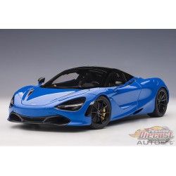 McLaren 720S -Bleu  Paris -  AUTOART 1/18 - 76073 - Passion Diecast