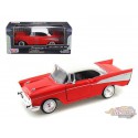 Chevrolet  Bel Air 1957 Rouge  - Motormax 1/24 73228 RD