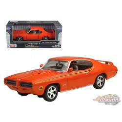 Web only 1969 Pontiac GTO Judge Orange  - Motormax 1/24 - 73242