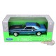 1970 Dodge  Challenger T/A Blue - Welly 1/24 - 24029 BL  - Passion Diecast 