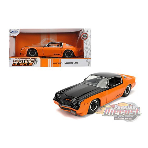 1979 Chevrolet  Camaro Z28 Orange / Noir -  JADA 1/24 -  31669  -  Passion Diecast