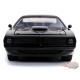 1973 Plymouth Barracuda "Hurst" noir à bandes rouges "Bigtime Muscle"  -  JADA 1/24 -   31460 - Passion Diecast