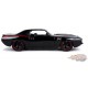1973 Plymouth Barracuda "Hurst" Black with Red Stripes "Bigtime Muscle"  -  JADA 1/24 -   31460 - Passion Diecast